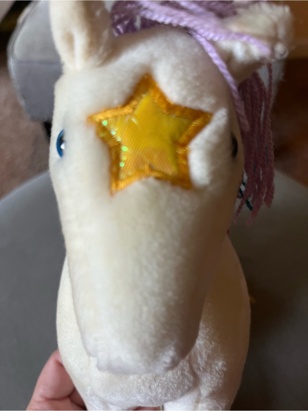 Vintage 1983 Starlite Horse plush from the Rainbow Brite - Picture 5 of 8